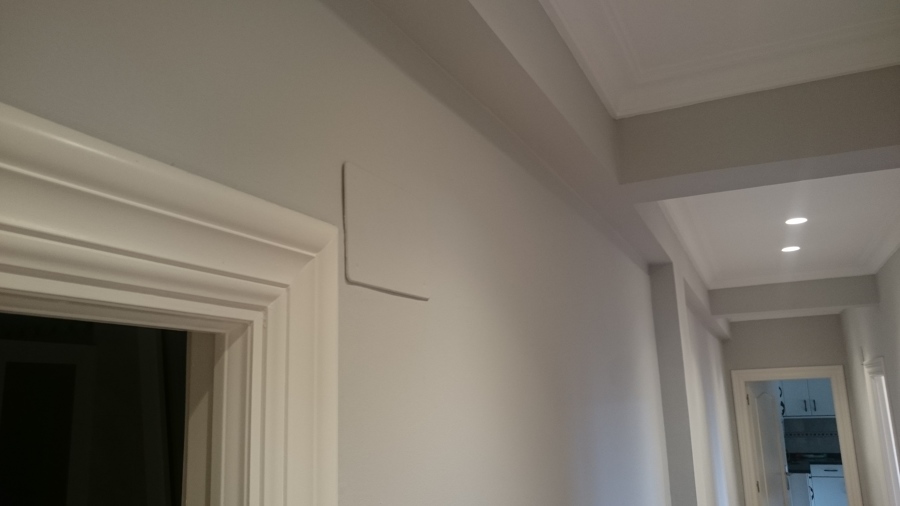 Caja empotrar líneas de la vivienda