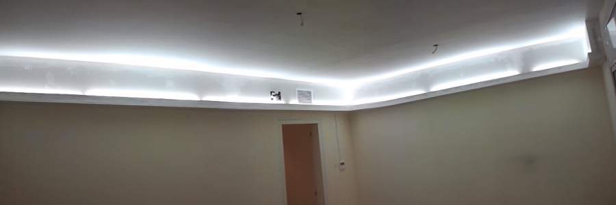 Cajones luz indirecta pladur