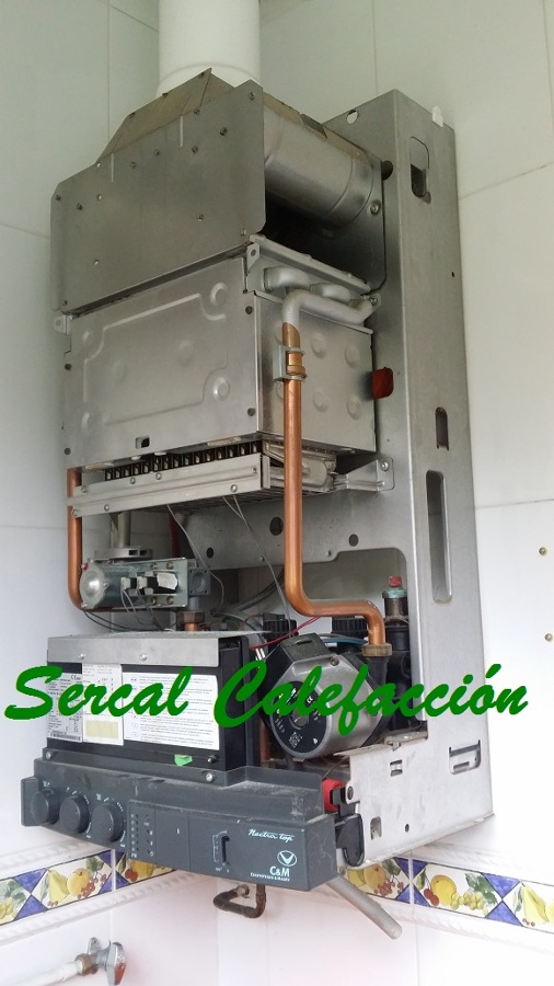 Caldera atmosférica existente