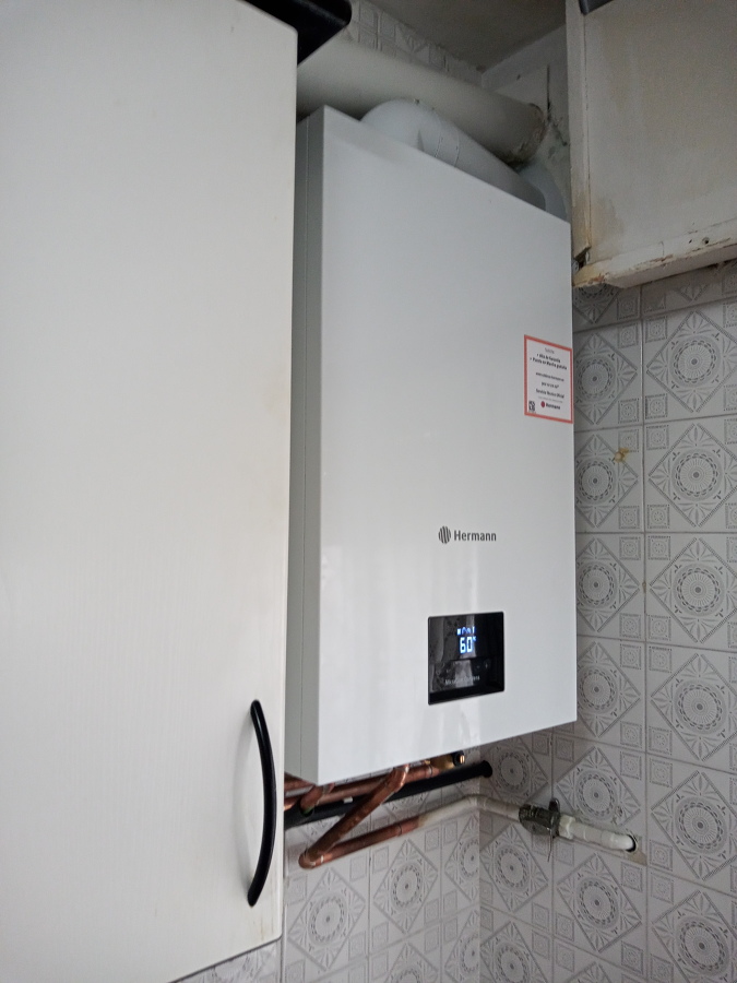 Caldera de gas natural marca Saunier Duval