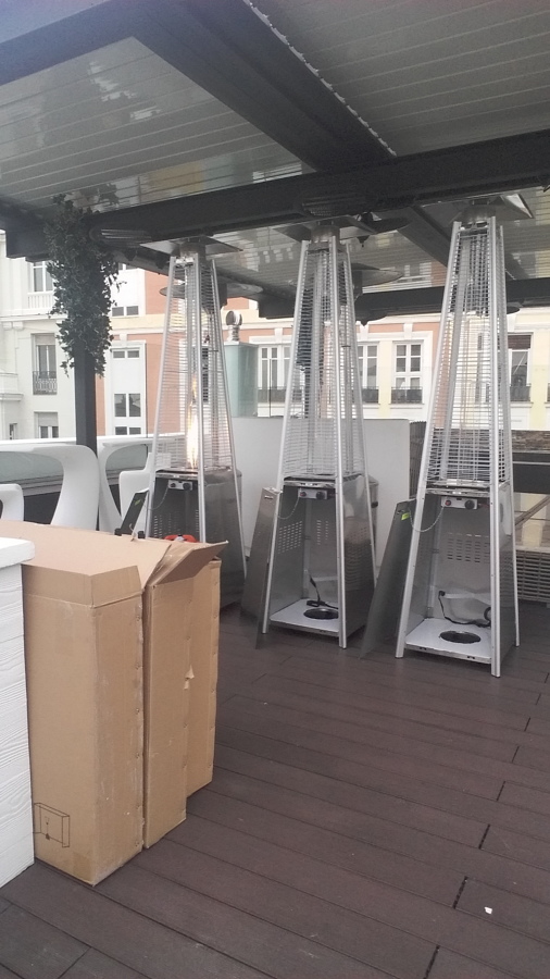 CALEFACCION DISEÑO HOTAL MAYORAZGO MADRID