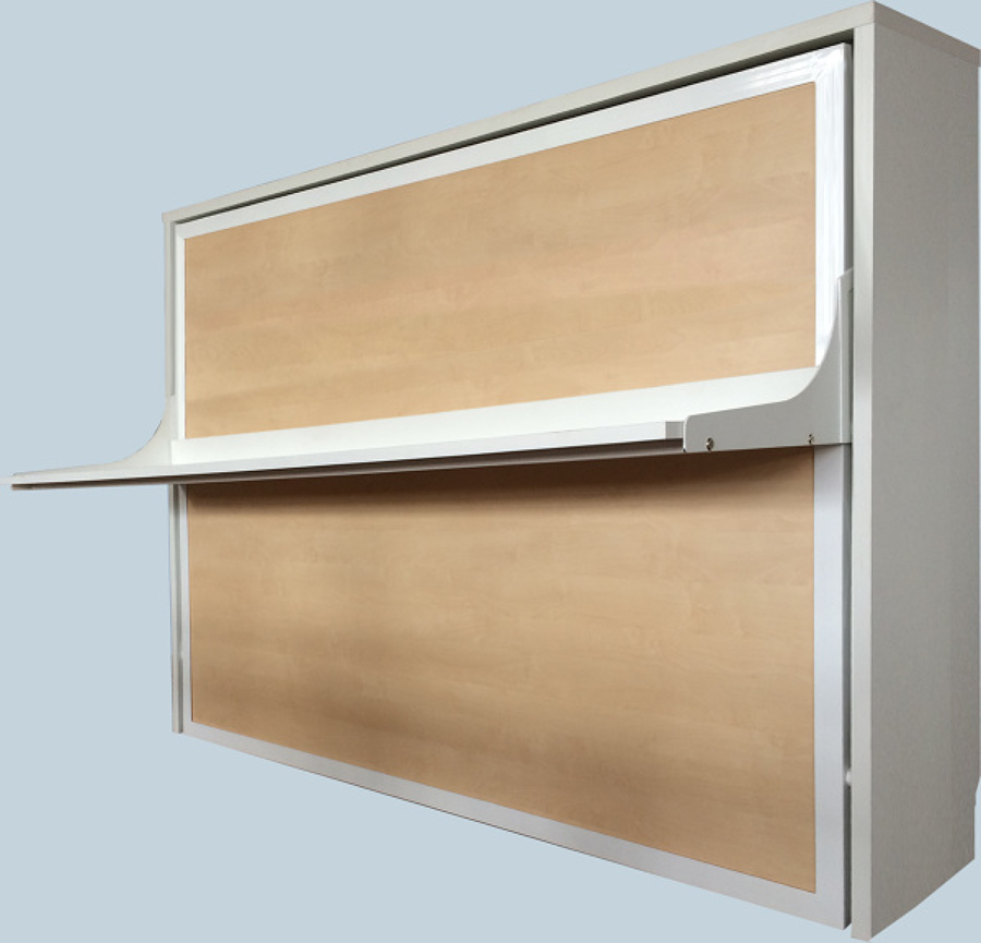 CAMA ABATIBLE HORIZONTAL DE 135 x 190 C/ ESCRITORIO