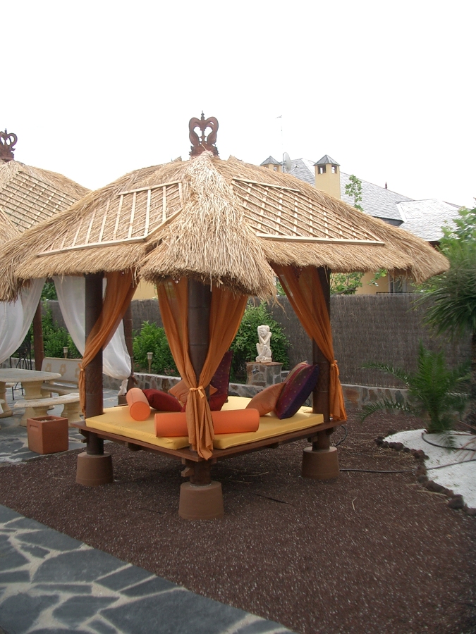 Cama Balinesa terminada