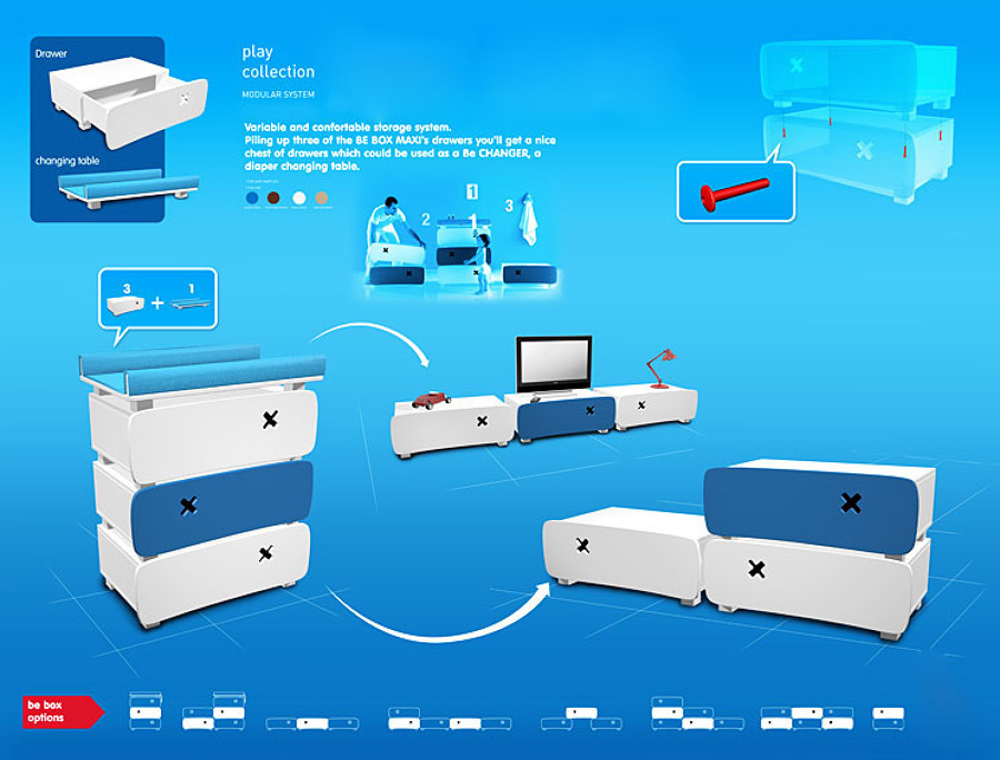 cambiador convertible