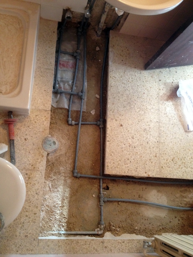 cambiar instalación de fontaneria