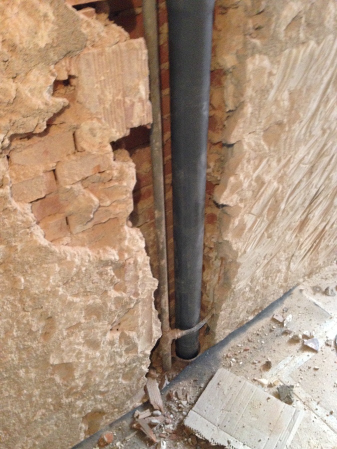 Cambio a pvc primera bajante