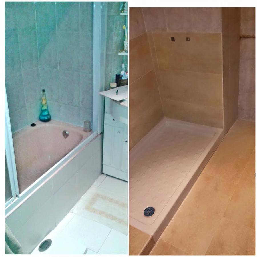 CAMBIO BAÑERA POR DUCHA