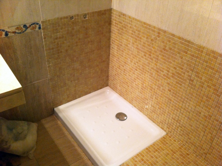 Cambio bañera por plato de ducha.