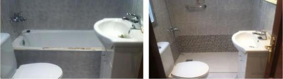 Cambio de bañera por ducha