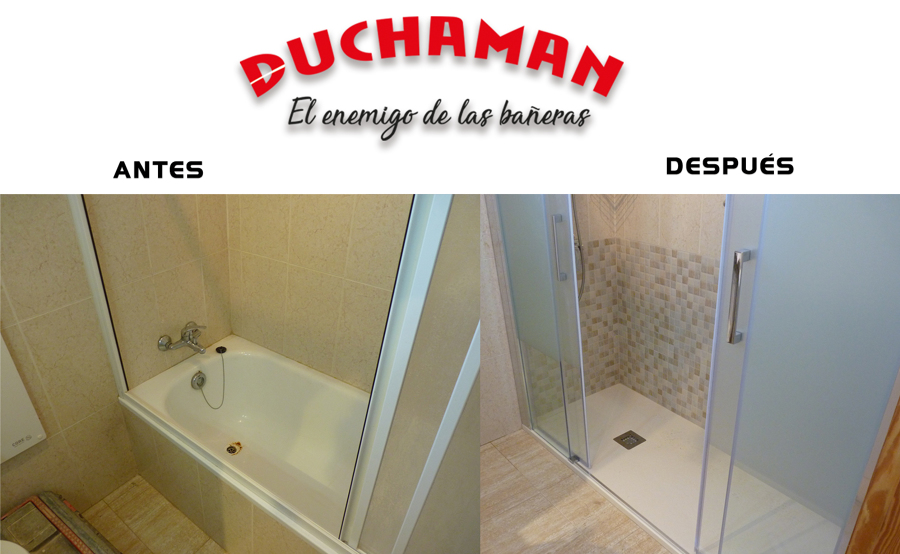 cambio de bañera por ducha