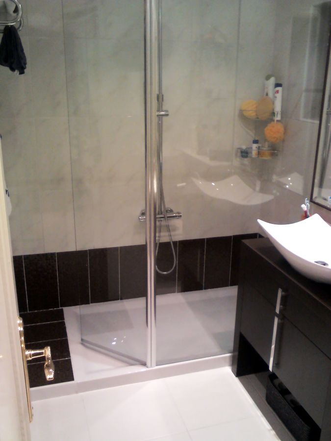 cambio de bañera por plato de ducha