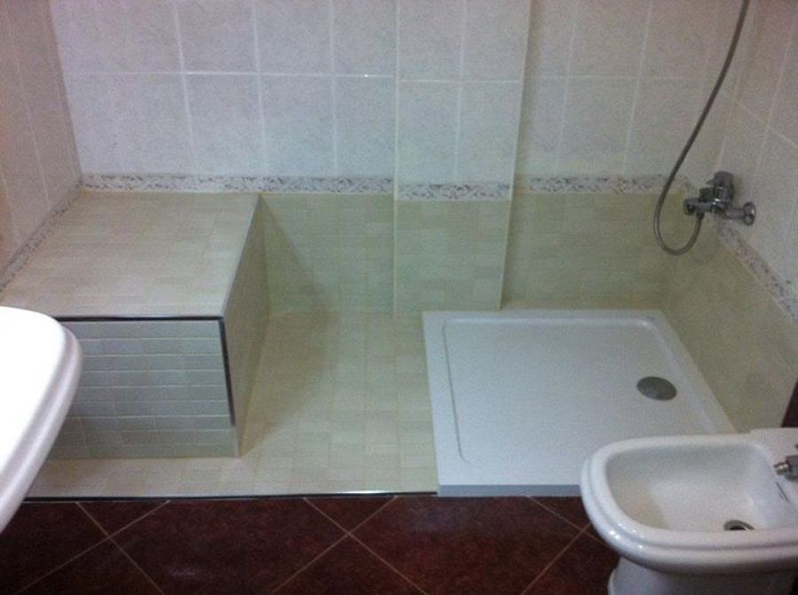 Cambio de bañera por plato de ducha.