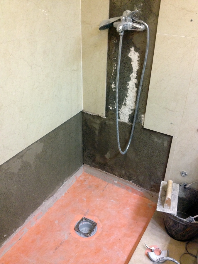 cambio de bañera por plato de obra