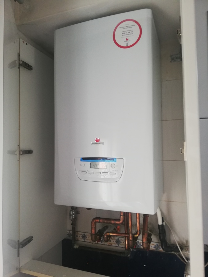 Cambio de caldera de gas natural