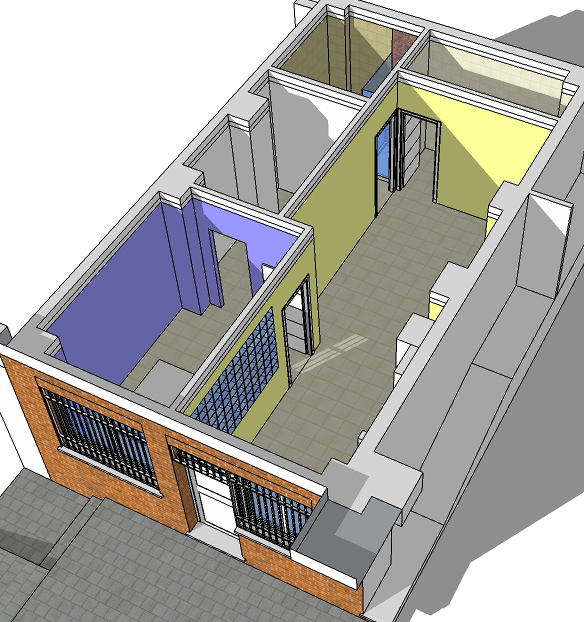 Cambio de uso de bar - cafetería a vivivenda en Móstoles