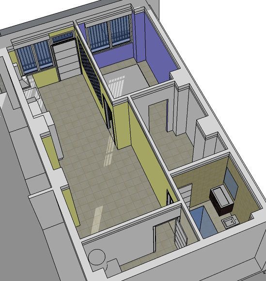 Cambio de uso de bar - cafetería a vivivenda en Móstoles