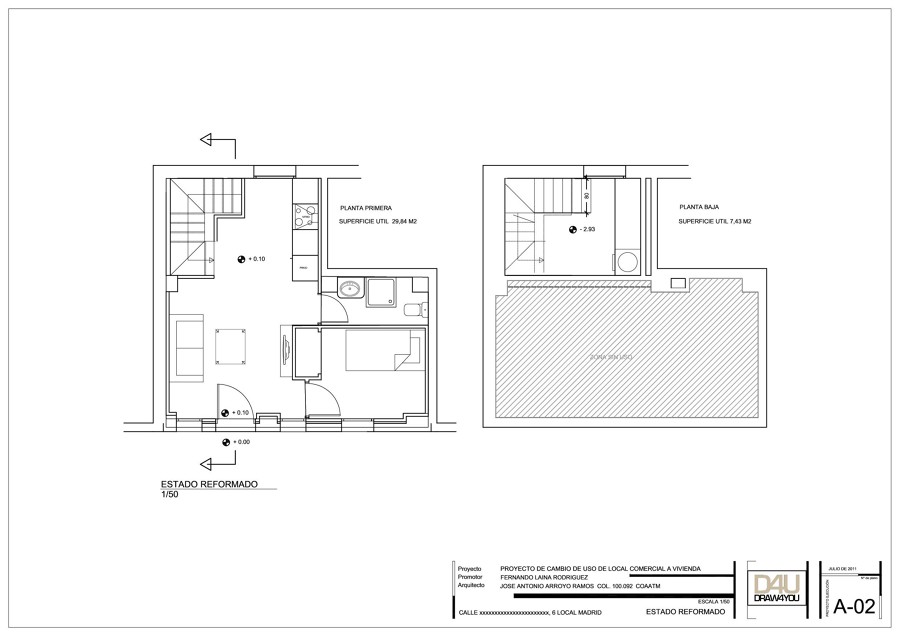 CAMBIO DE USO LOCAL A VIVIENDA