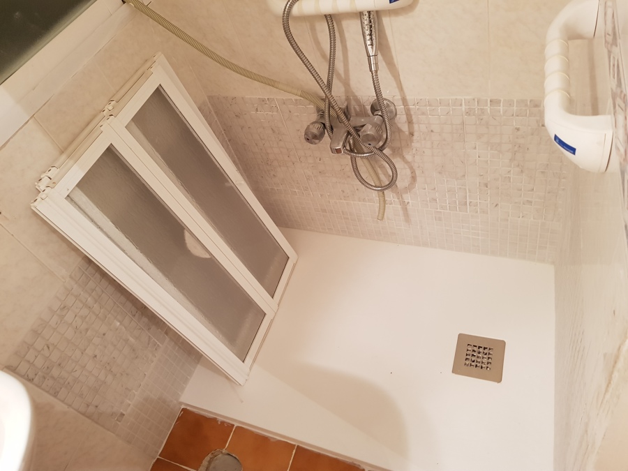 Cambio plato de ducha