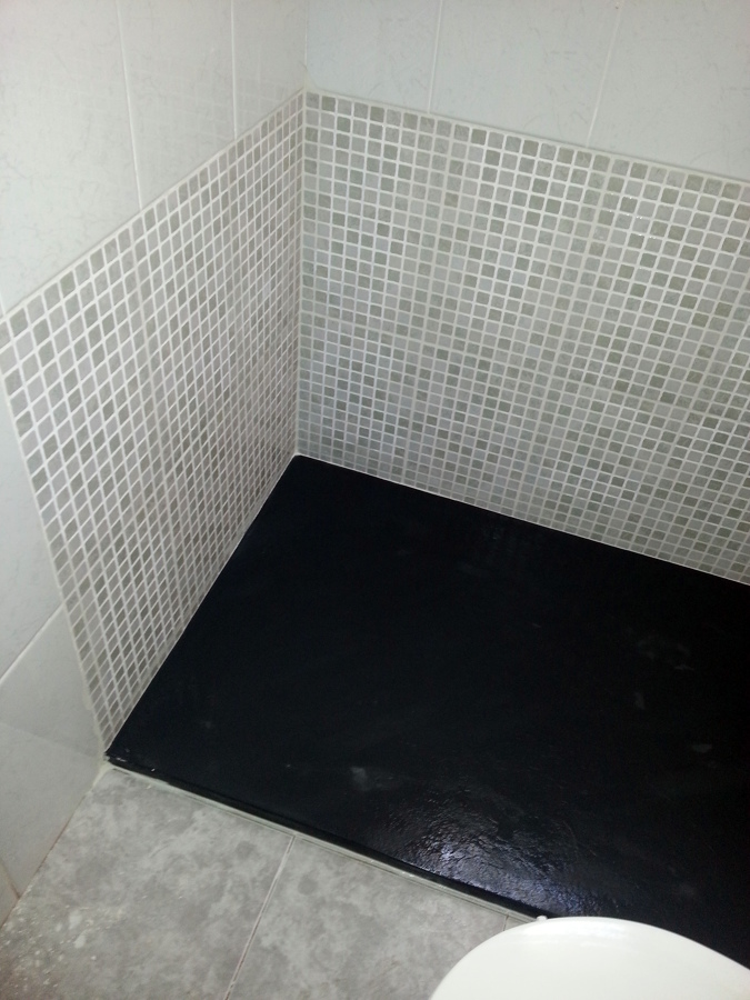 Cambio plato ducha después