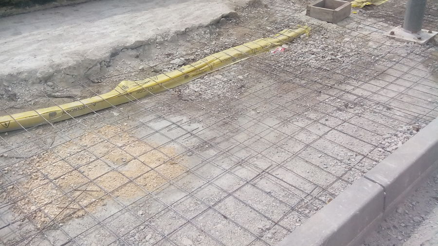 Canalización de corriente