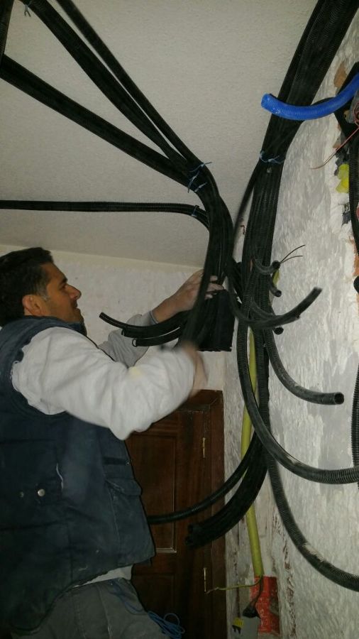 Canalización eléctrica