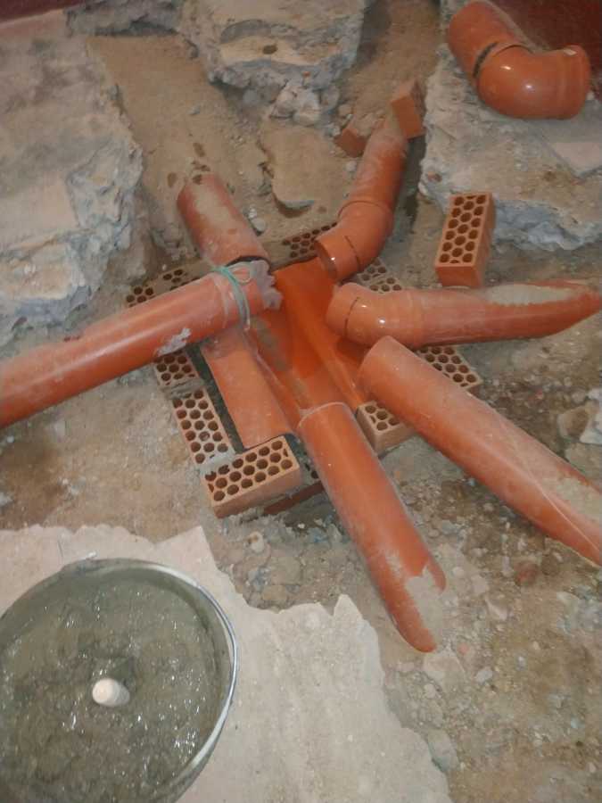 Canalizacion y construcción de arqueta