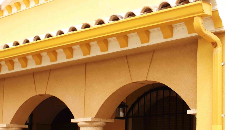 Canalón aluminio albero Las Pedroñeras