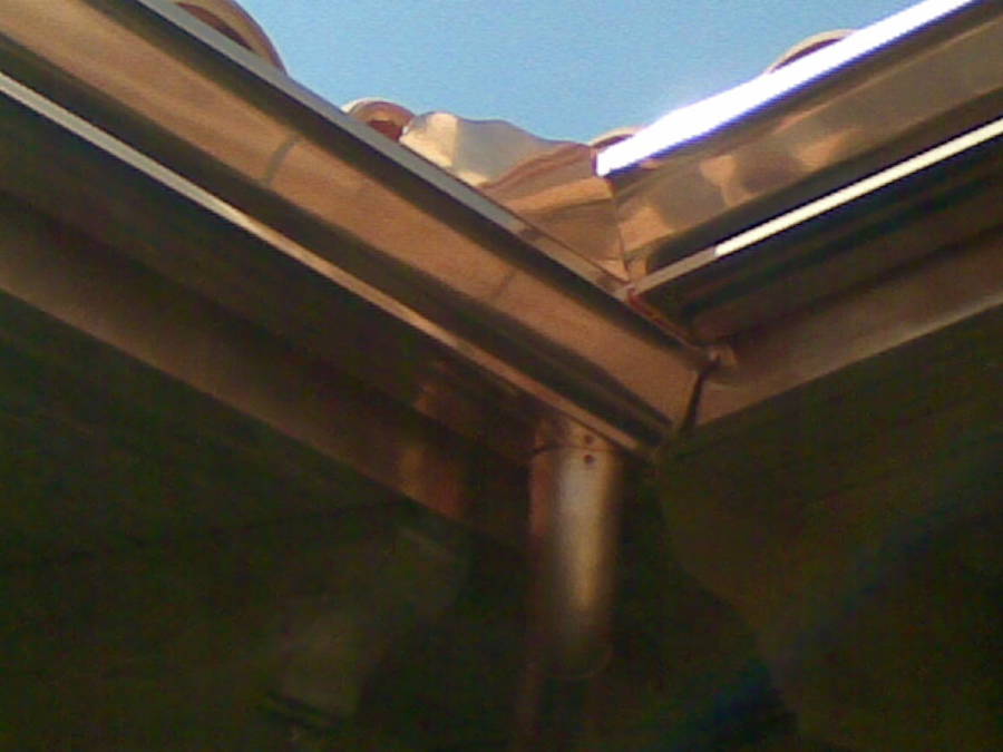 CANALON COBRE MODELO 380