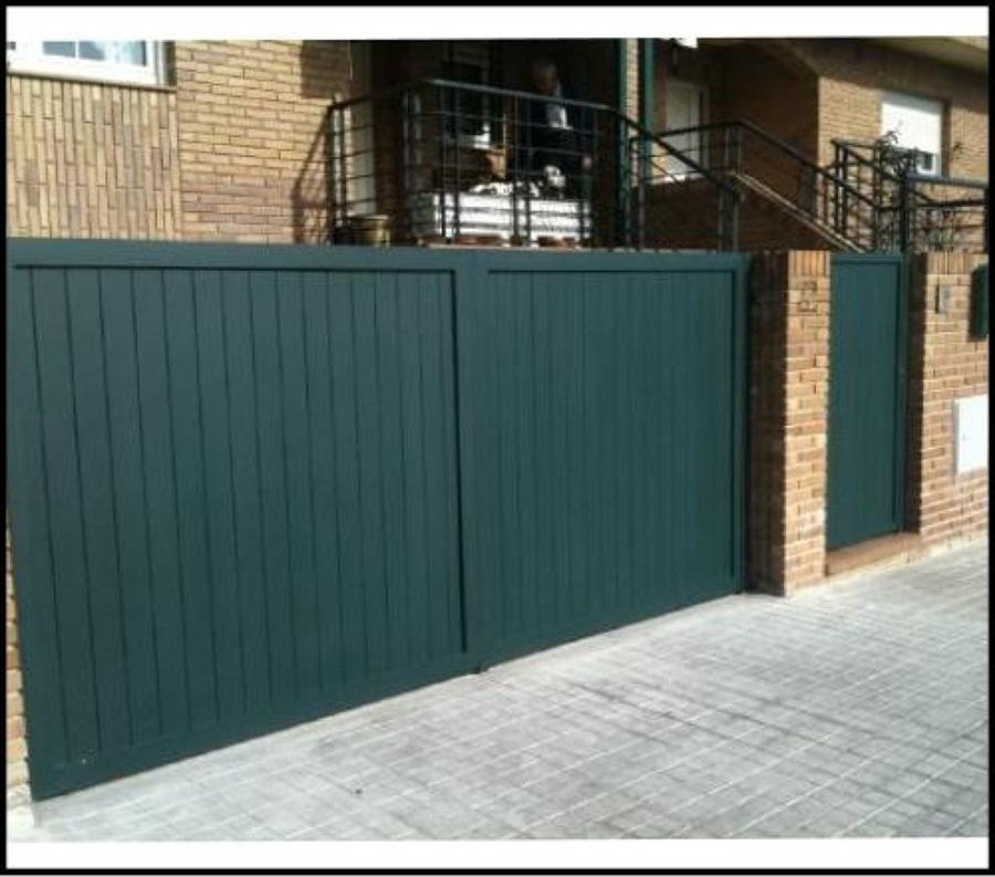 Cancelas de aluminio soldado