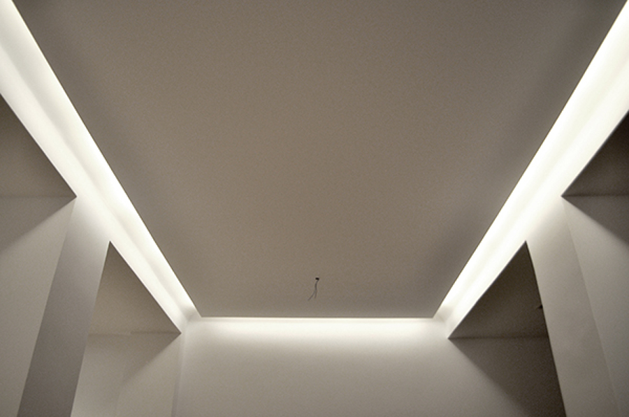 Candileja de led en salón