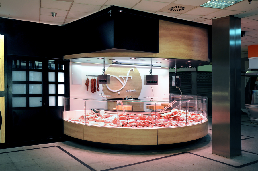 Carnicería en mercado