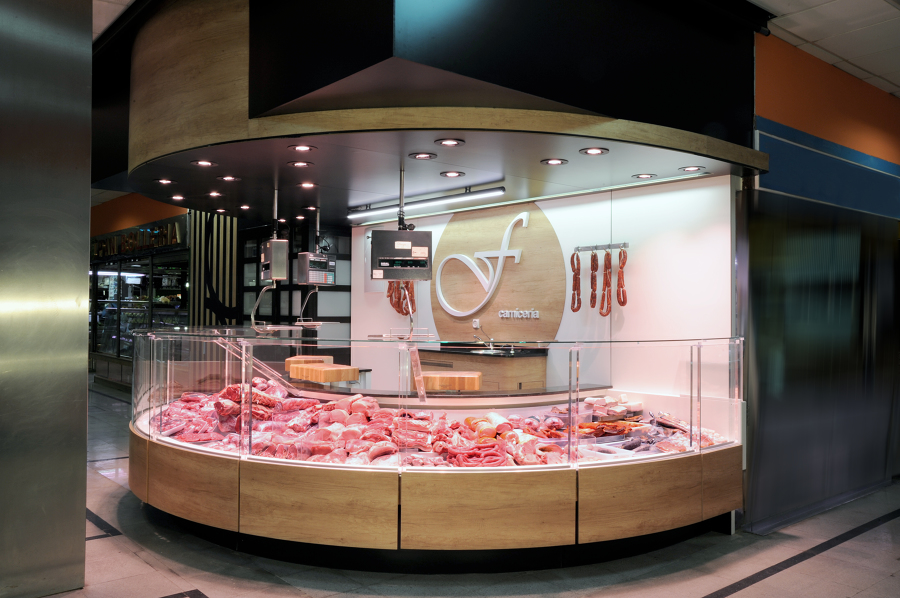 Carnicería en mercado