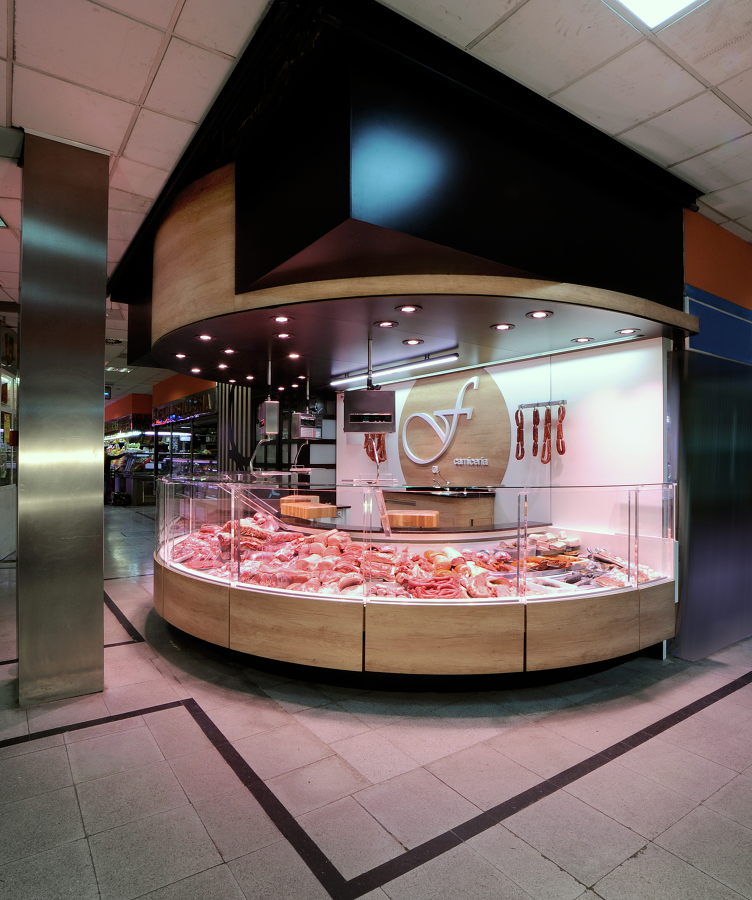 Carnicería en mercado