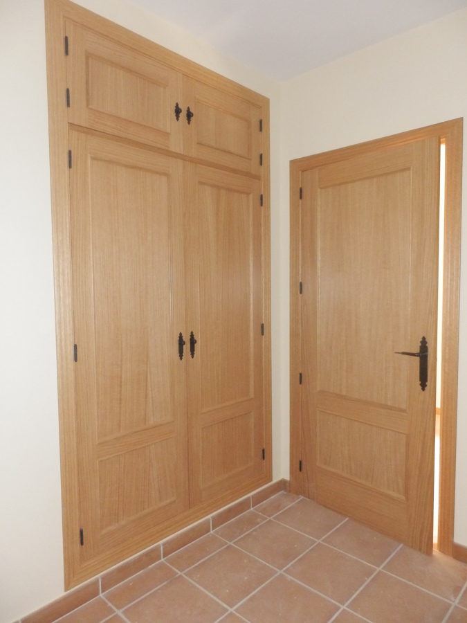 Carpintería de madera de roble