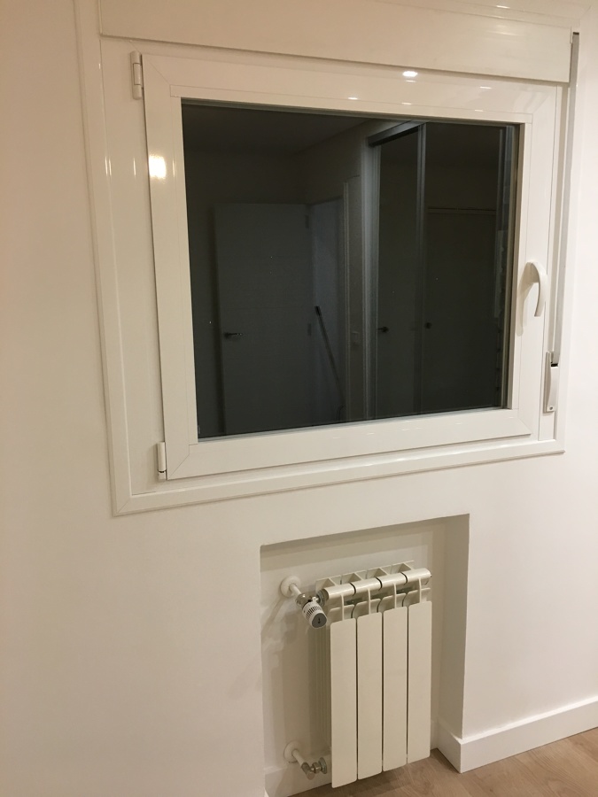 carpintería PVC una hoja