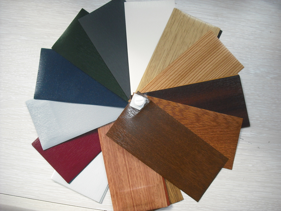 carta de colores foliados