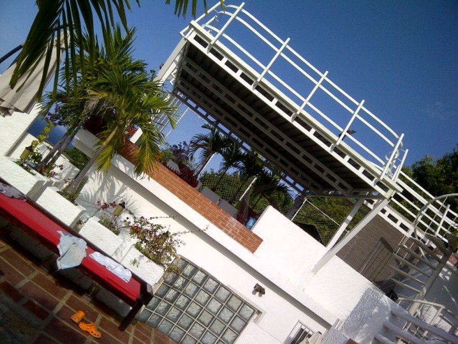 Casa de playa con piscina y solarium