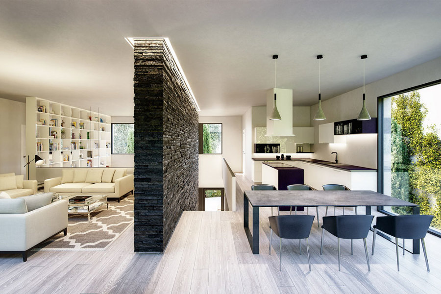 Casa Jardín - Interior Planta Alta