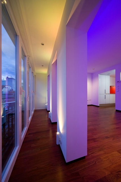 casa led collage cerramiento