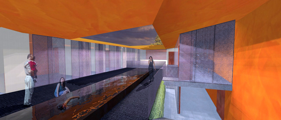 Casa M+_Patio Planta Primera 