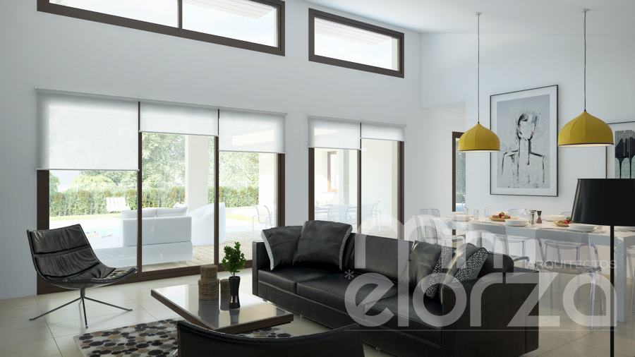 Casa pasiva de madera en El Escorial (Madrid)