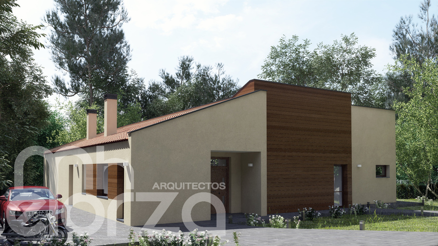 Casa pasiva de madera en El Escorial (Madrid)