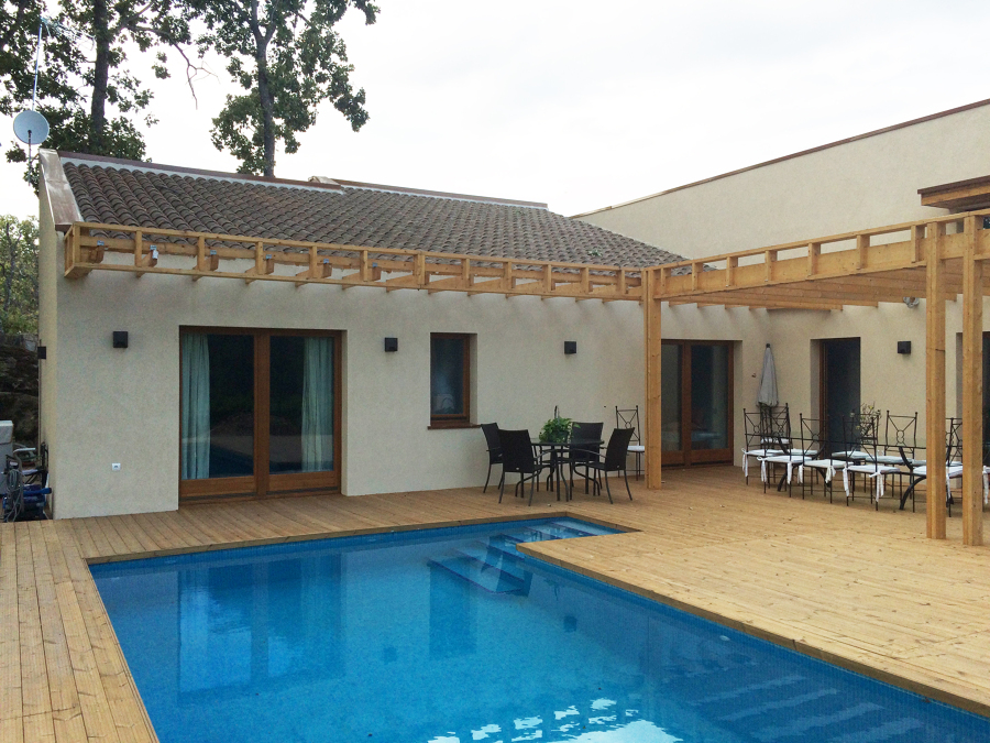Casa pasiva de madera en El Escorial (Madrid)