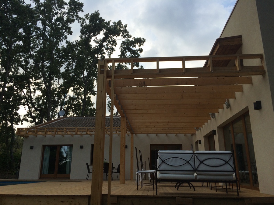 Casa pasiva de madera en El Escorial (Madrid)