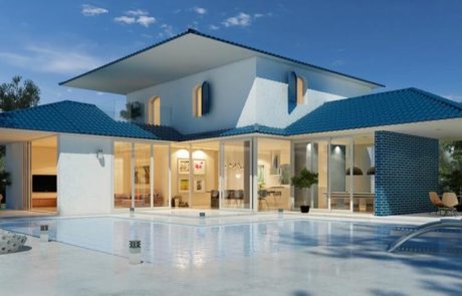 Casa prefabricada de hormigón