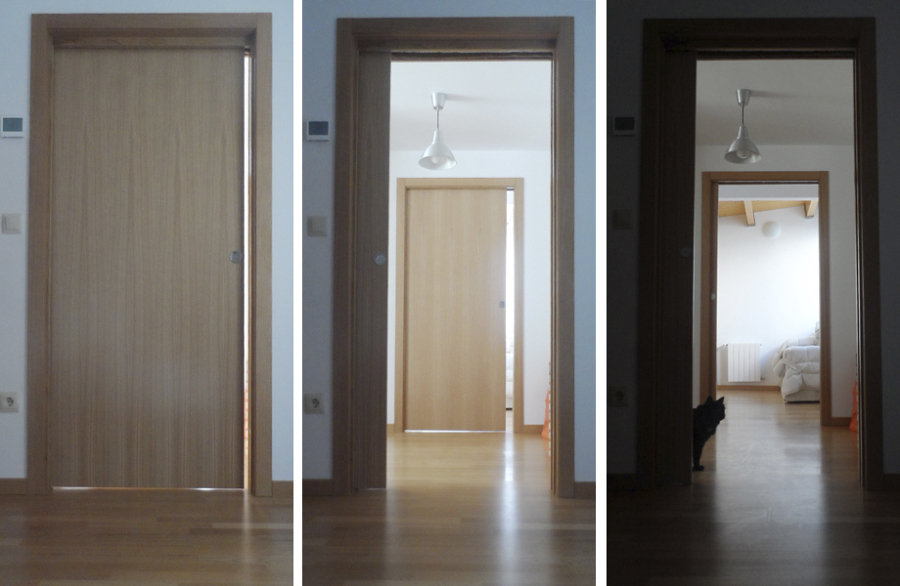 Casa R&V. Transicion de espacios.