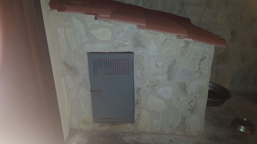 Caseta para los perros