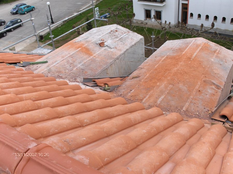 Casetones de cubierta