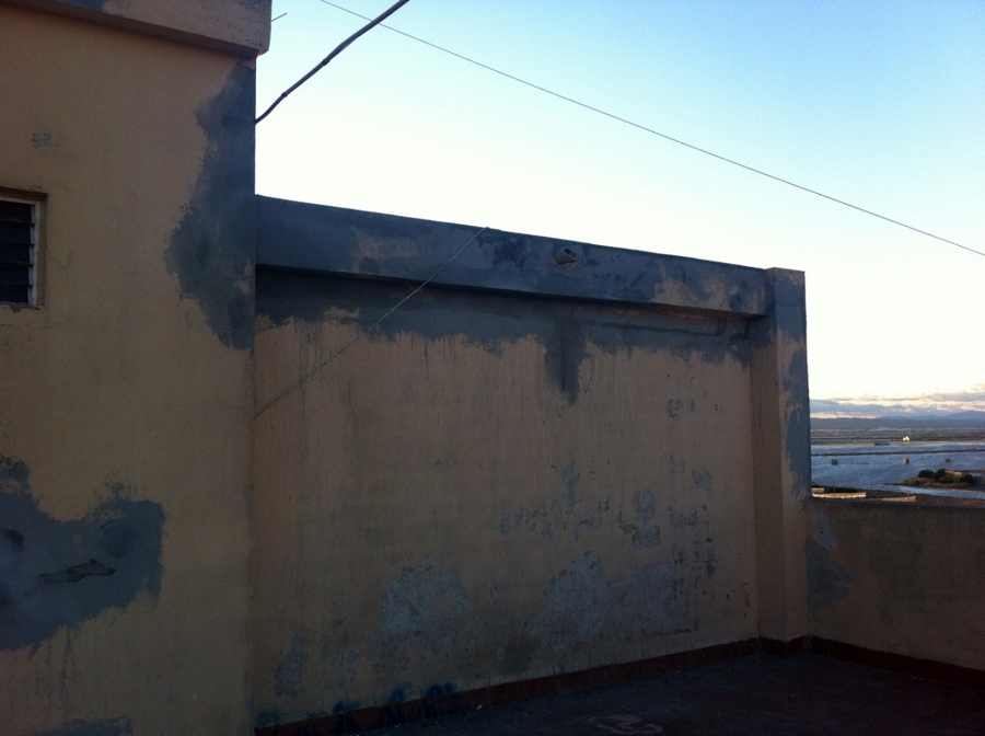 Casetones terminados de ALBAÑILERÍA