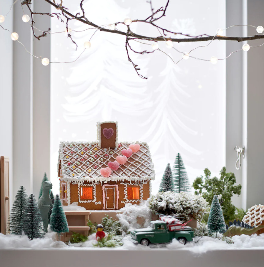 Casita de jengibre de IKEA